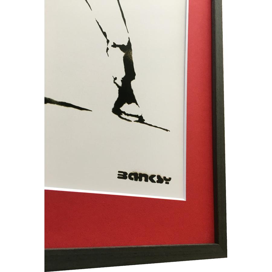 Raffinart】バンクシー「Molotov」［525mm × 625mm］｜Banksy アート