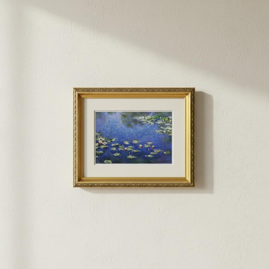 Raffinart】クロード・モネ「睡蓮」［575mm × 490mm］｜Claude Monet