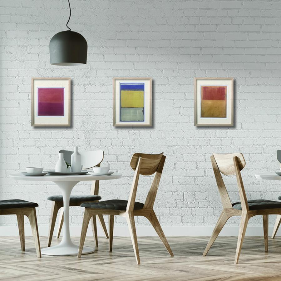 【Raffinart】マーク・ロスコ「Orange and Tan,1954」［305mm × 380mm］｜Mark Rothko アートポスター インテリア【受注生産品】【発送までに 約7-10営業日】_7