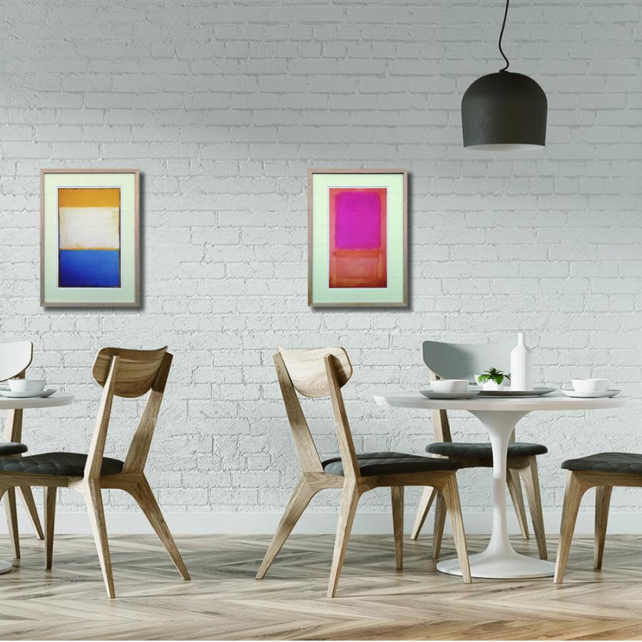 【Raffinart】マーク・ロスコ「Orange and Tan,1954」［305mm × 380mm］｜Mark Rothko アートポスター インテリア【受注生産品】【発送までに 約7-10営業日】_8