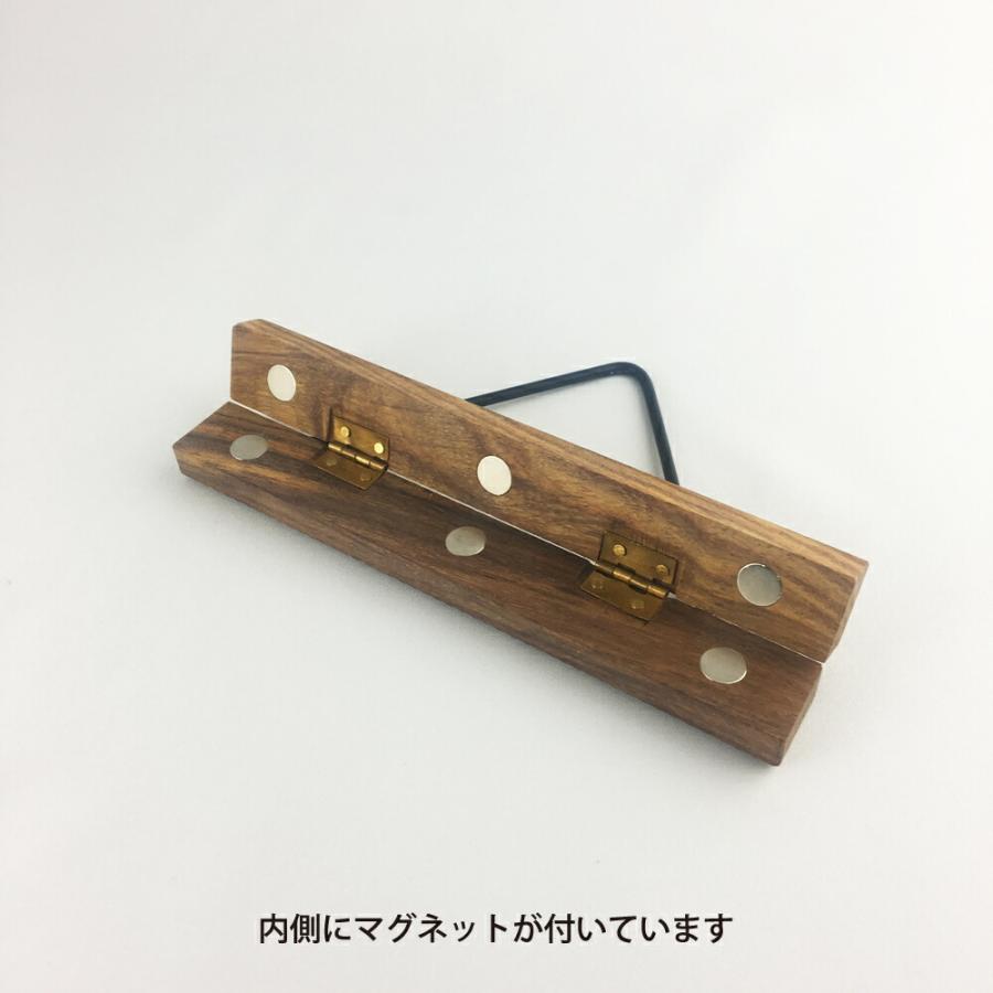 ウッドバインドホルダー（Mサイズ）｜バインダー WOOD 木製 壁掛け