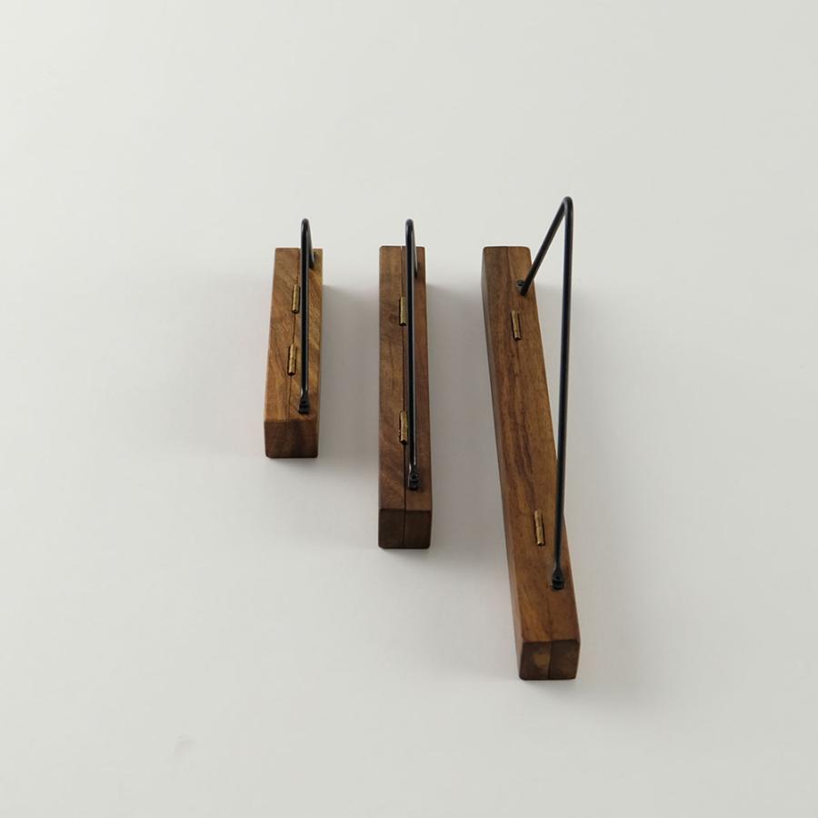 伝統的な木製の壁掛け飾り ウッドバインドホルダー（Mサイズ）｜バインダー WOOD 木製 壁掛け