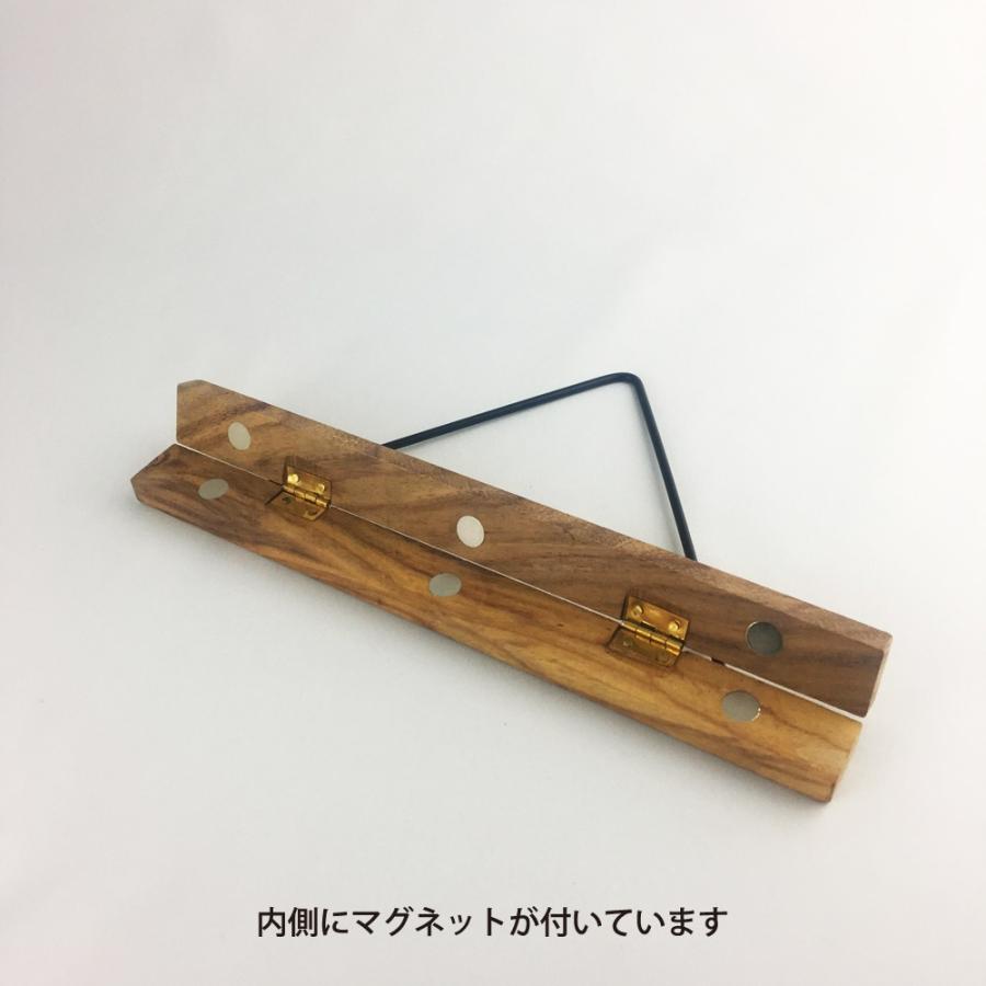 ウッドバインドホルダー（Lサイズ）【バインダー WOOD 木製 壁掛け