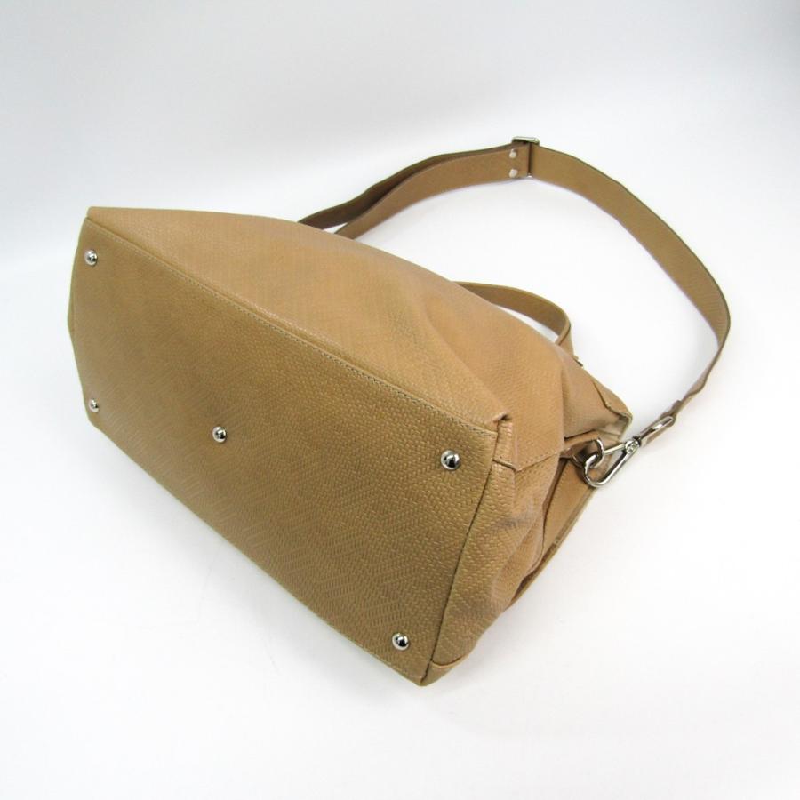 完売 ザネラート ポスティーナ M レディース レザー ハンドバッグ ベージュ 最先端 Www Skylanceronline Com