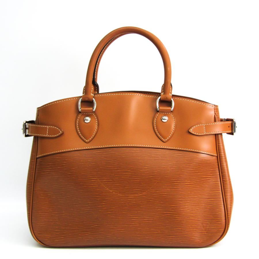 ルイ ヴィトン パッシィPM ハンドバッグ エピレザー キャメル