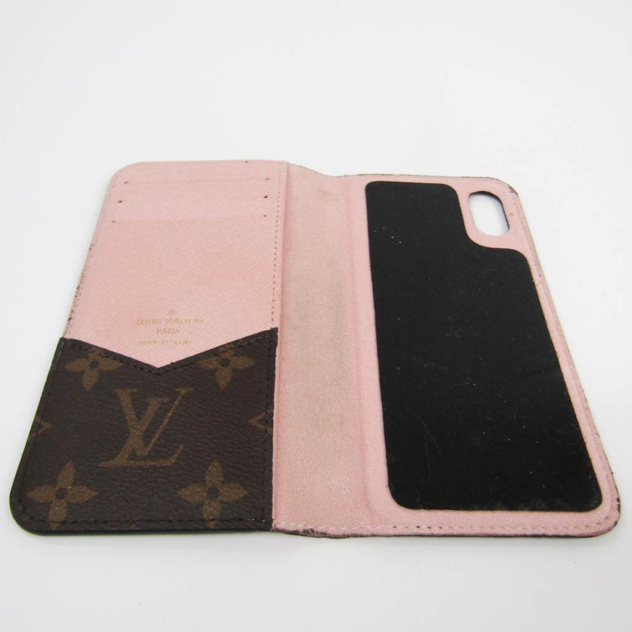ルイヴィトン　iPhoneケース　フォリオ　ローズ 楽天市場】LOUIS VUITTON ルイ ヴィトン モノグラム iPhoneX