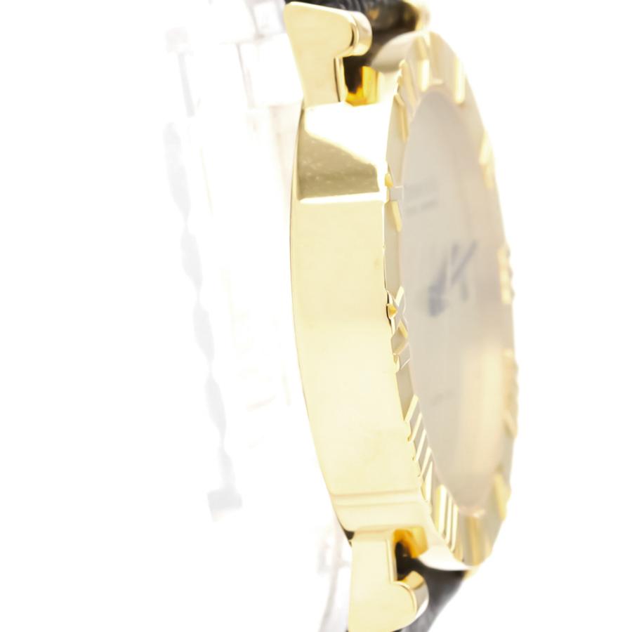 ティファニー アトラス K18 ゴールド レザー 自動巻き メンズ 時計 M6930 中古 Bf Eladyヤフーショップ 通販 Yahoo ショッピング