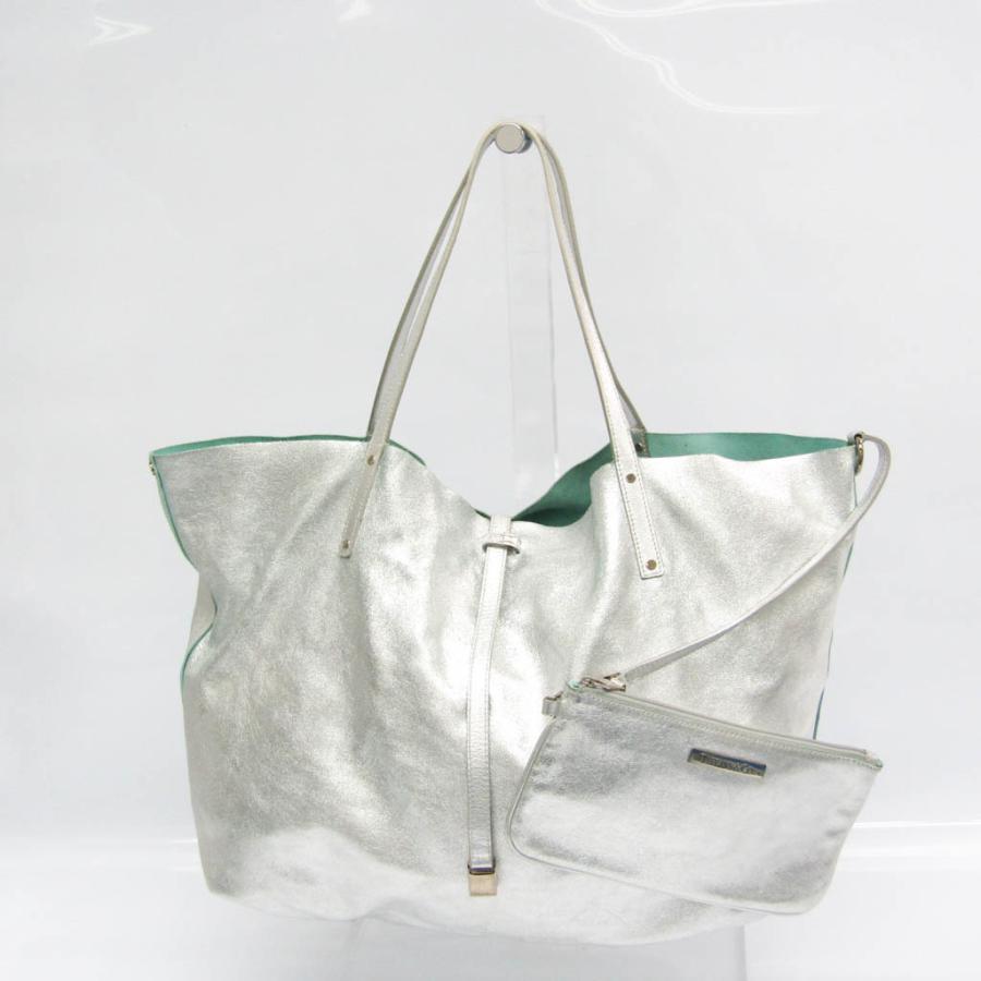 全国組立設置無料 ティファニー リバーシブル レディース レザー スエード トートバッグ シルバー ティファニーブルー お洒落 Dynastymuktbharat Com