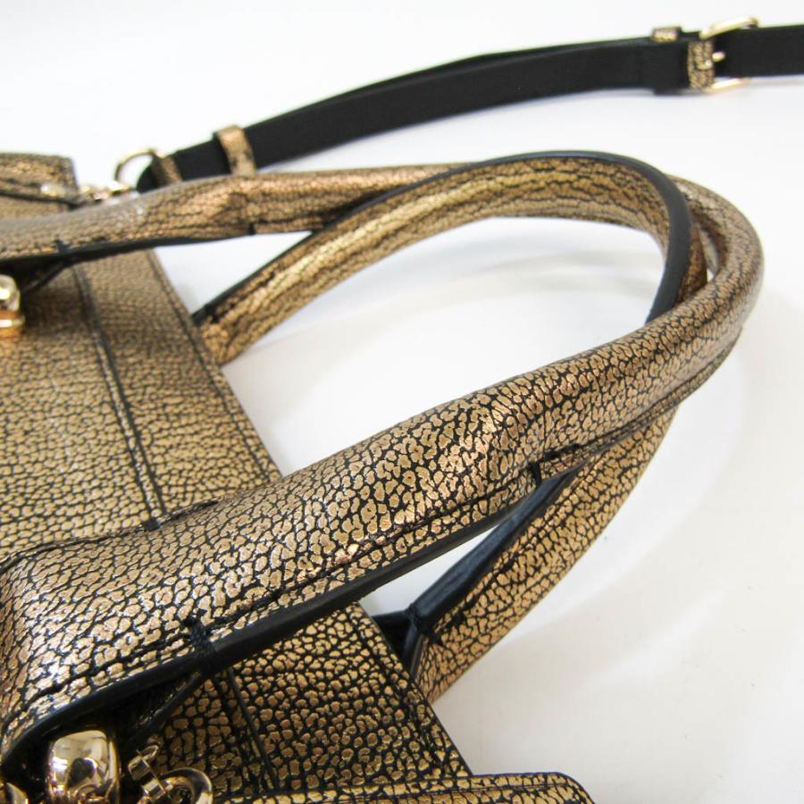 美品✨コーチ　スワッガー27 ショルダーバッグ　2way レザー　メタリック　金 美品✨コーチ スワッガー27 ショルダーバッグ 2way レザー