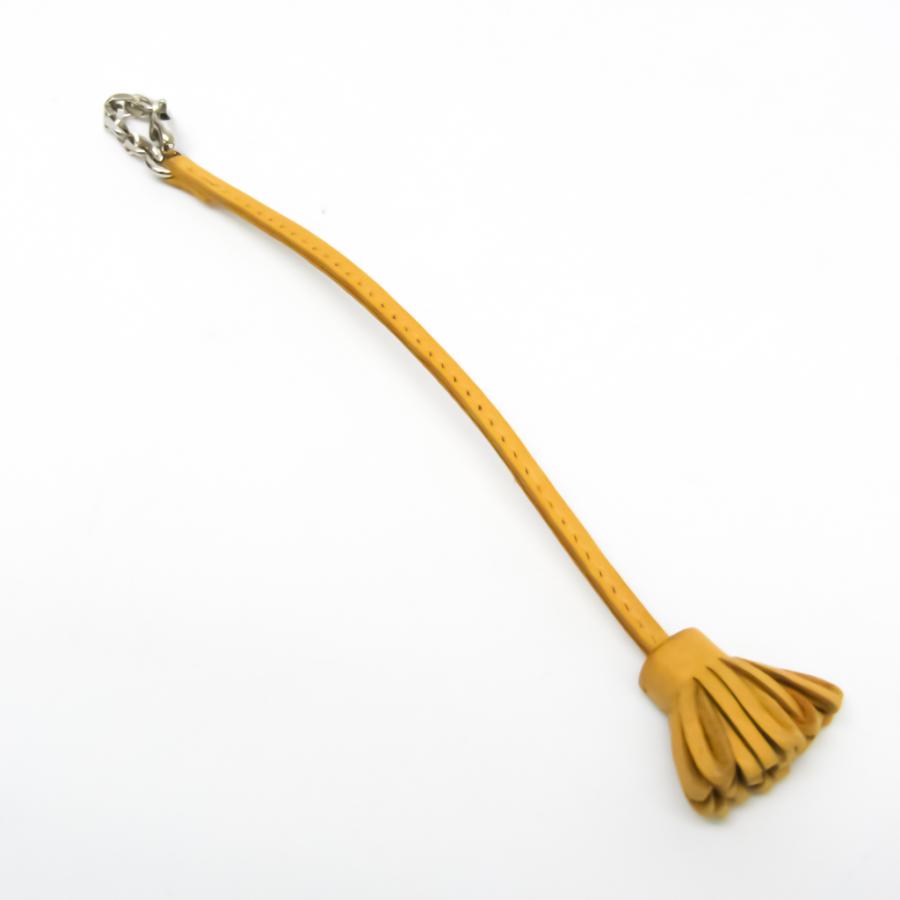 HERMES カルメンチータ レザー ミニタッセル ブックマーク □極美品□ HERMES エルメス カルメンチータ レザー シルバー金具 ミニ