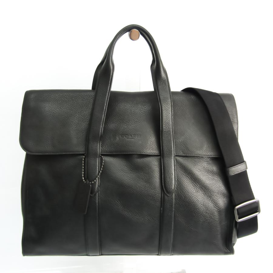 Metropolitan コーチ Portfolio 58097 メンズ レザー ブリーフケース 