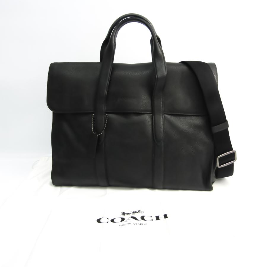 Metropolitan コーチ Portfolio 58097 メンズ レザー ブリーフケース 