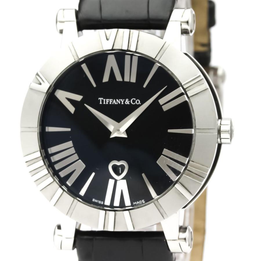 45 割引新しいスタイル Tiffanyアトラス腕時計ステンレススチールレディース中古 ファッション腕時計 腕時計 アクセサリー Coyoterungolf Com
