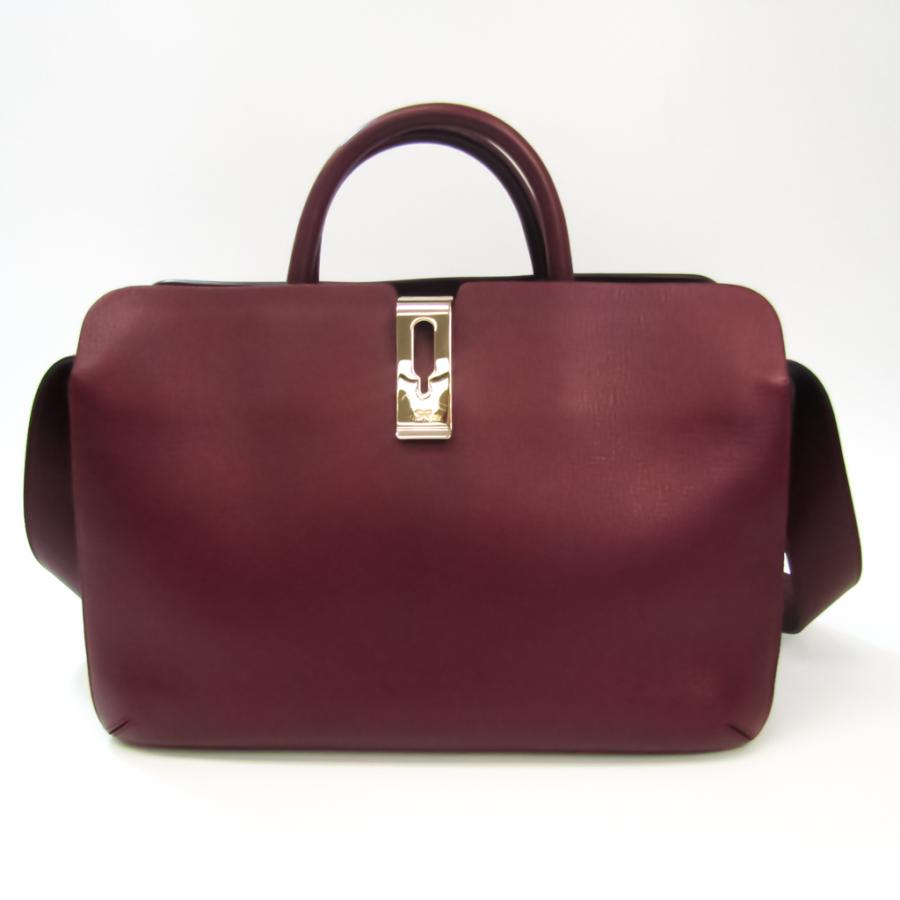 ANYA HINDMARCHアニヤハインドマーチアルビオン レザーハンドバッグ