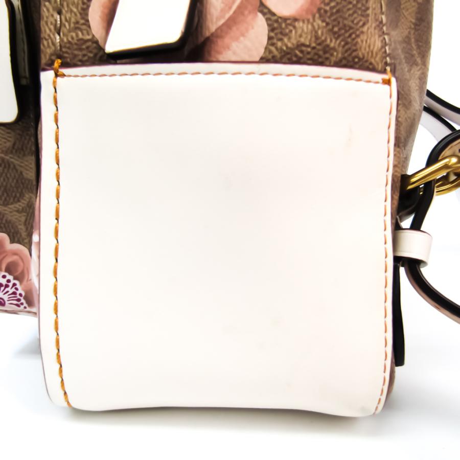 COACH コーチ キャンパスバックパック23 シグネチャーローズプリント 