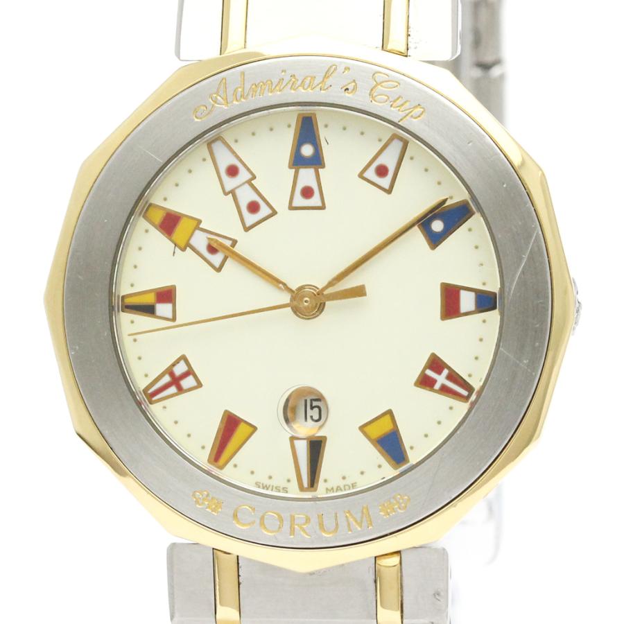 大人気商品 コルムCORUM/アドミラルズカップ K18 ゴールド ステンレス
