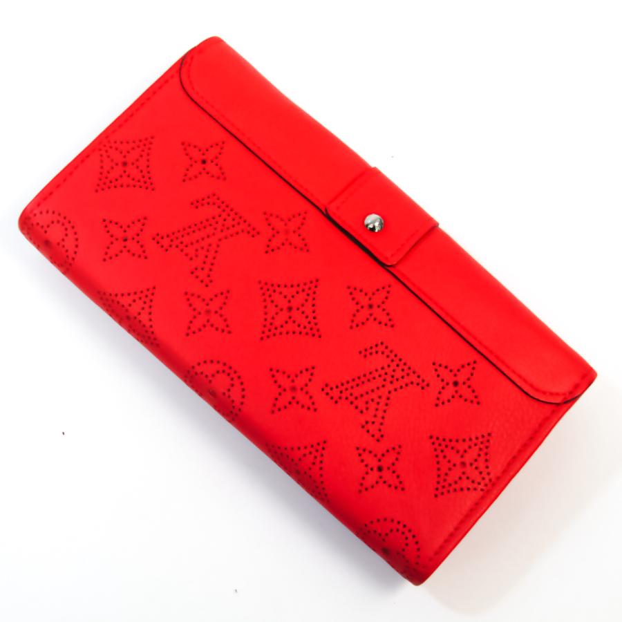 LOUIS VUITTON ルイ・ヴィトン マヒナ ポルトフォイユ・イリス M58161  