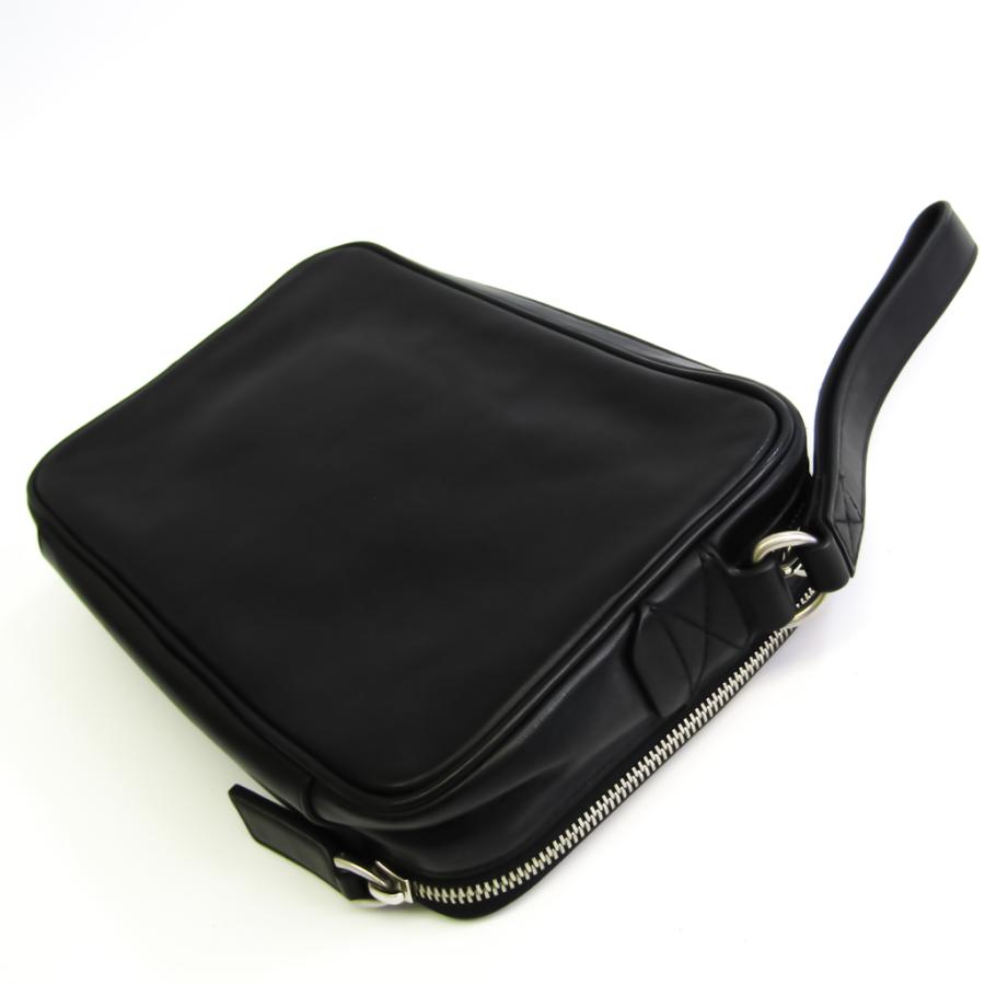 バリー　レザー　バッグ　黒　ブラック Bally バリー メンズ レザー クラッチバッグ ブラック : ELADY