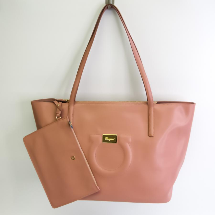 FERRAGAMO サルヴァトーレ・フェラガモ ガンチーニ ポーチ付き 21H019 