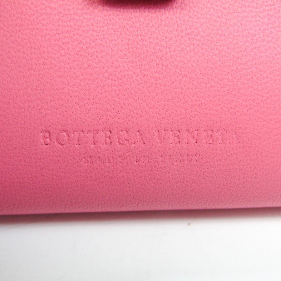 BOTTEGA VENETA ボッテガ・ヴェネタ レザー カードケース ピンク
