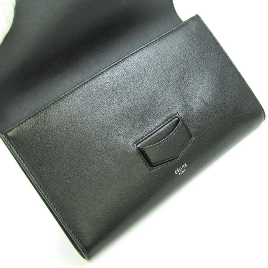 CELINE セリーヌ トロッター 10846 メンズ,レディース レザー クラッチ 