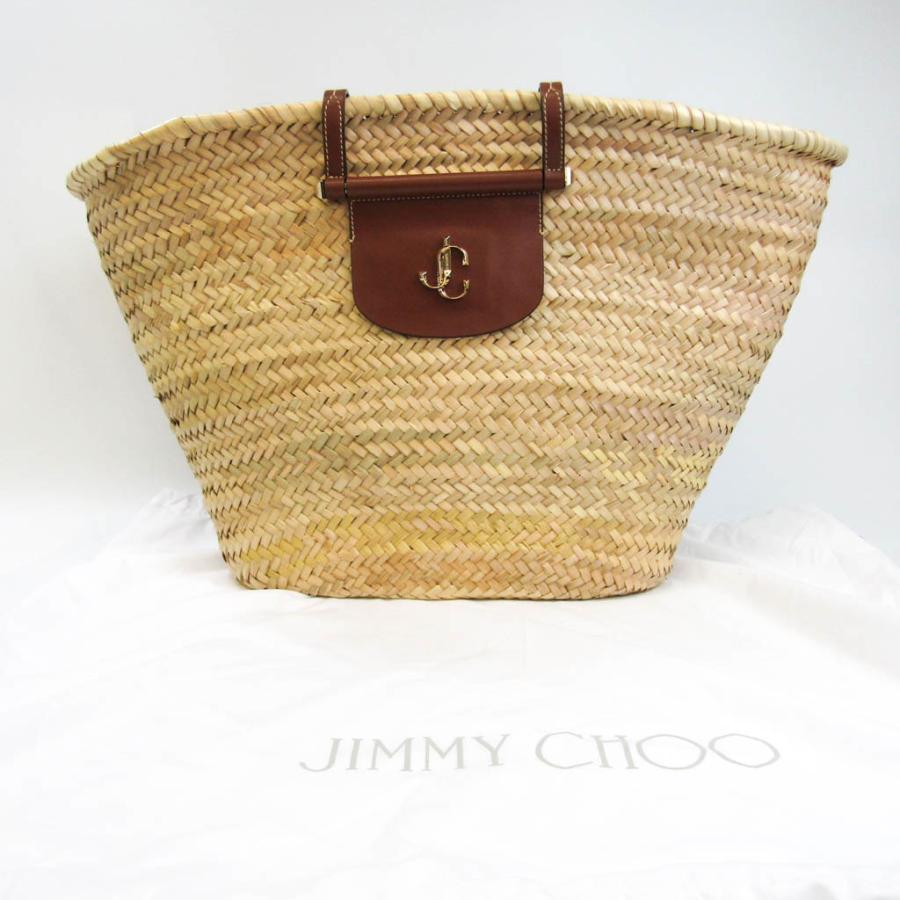 ジミーチュウ MACY TOTE VGH メンズ,レディース ラフィア,レザー  