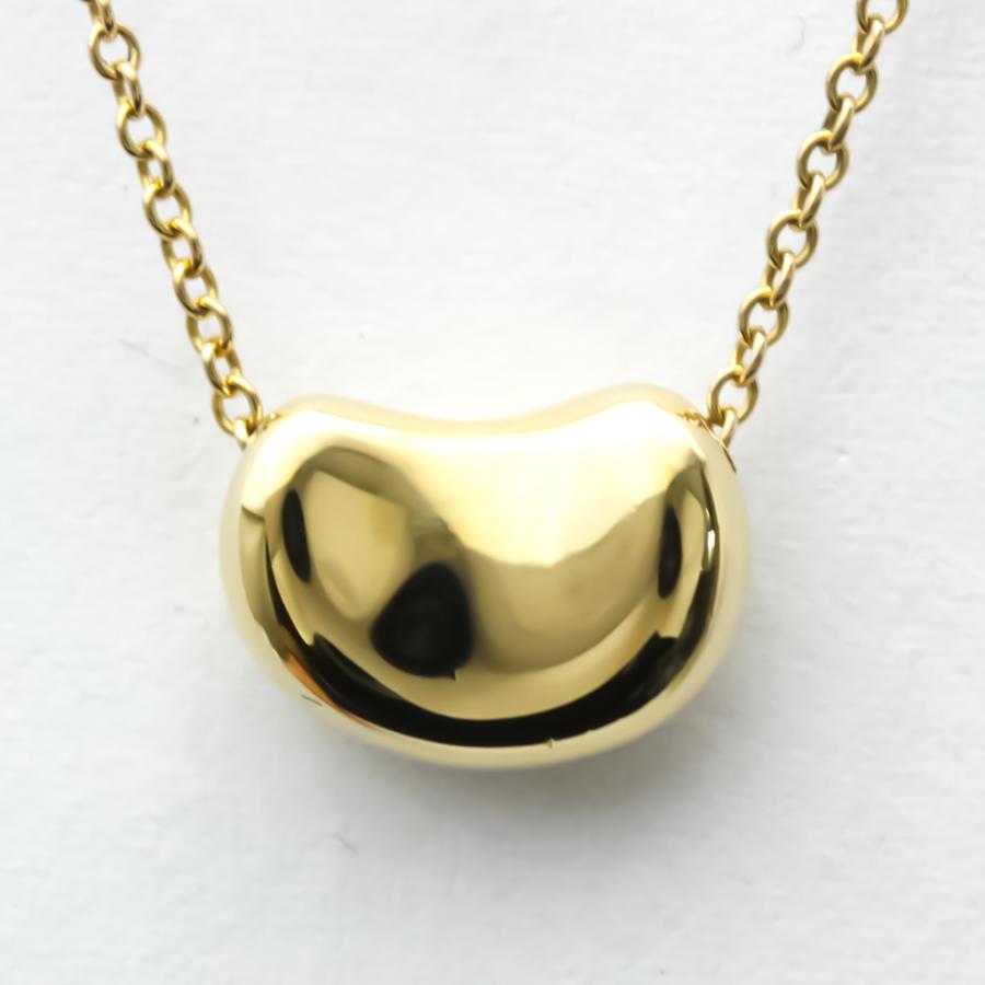 Tiffany & Co. ビーンズネックレス　k18 ティファニー TIFFANY&Co.（ティファニー） ビーン ネックレス 18金 K18イエロー