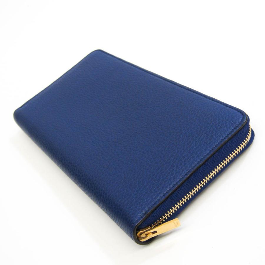 セリーヌ　ロイヤルブルー長財布 CELINE セリーヌ レディース レザー 長財布（二つ折り