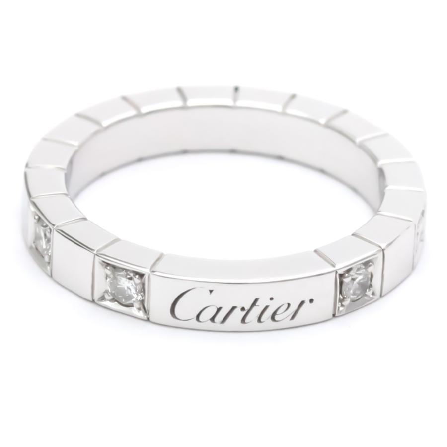 Cartier カルティエ ラニエール ハーフダイヤモンド リング #50 10号  