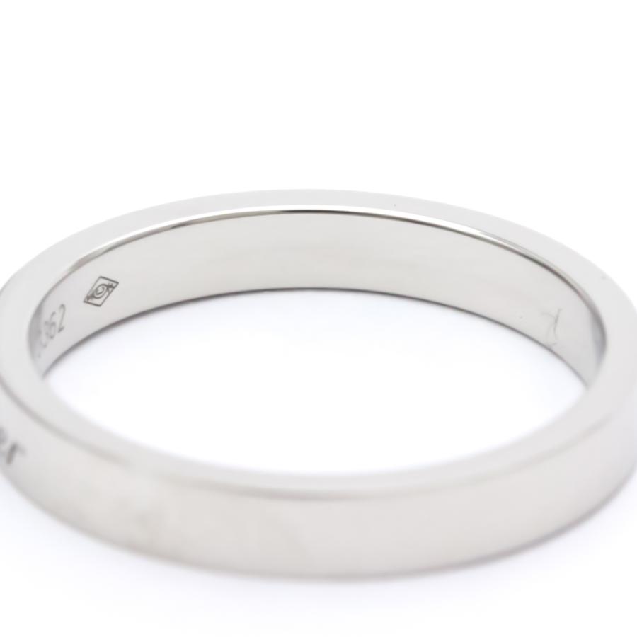 Cartier カルティエ エングレーブド リング #55 15号 プラチナ