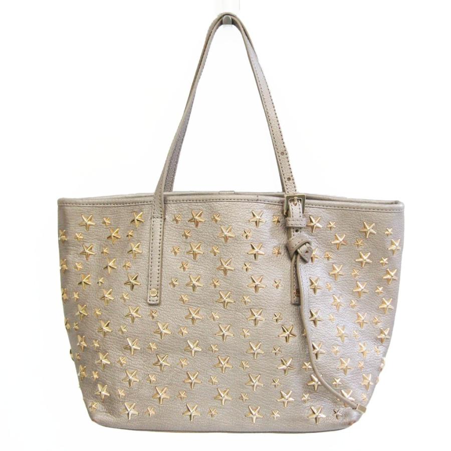 JIMMY CHOO ジミーチュウ サシャ S レディース レザー スタッズ トート 