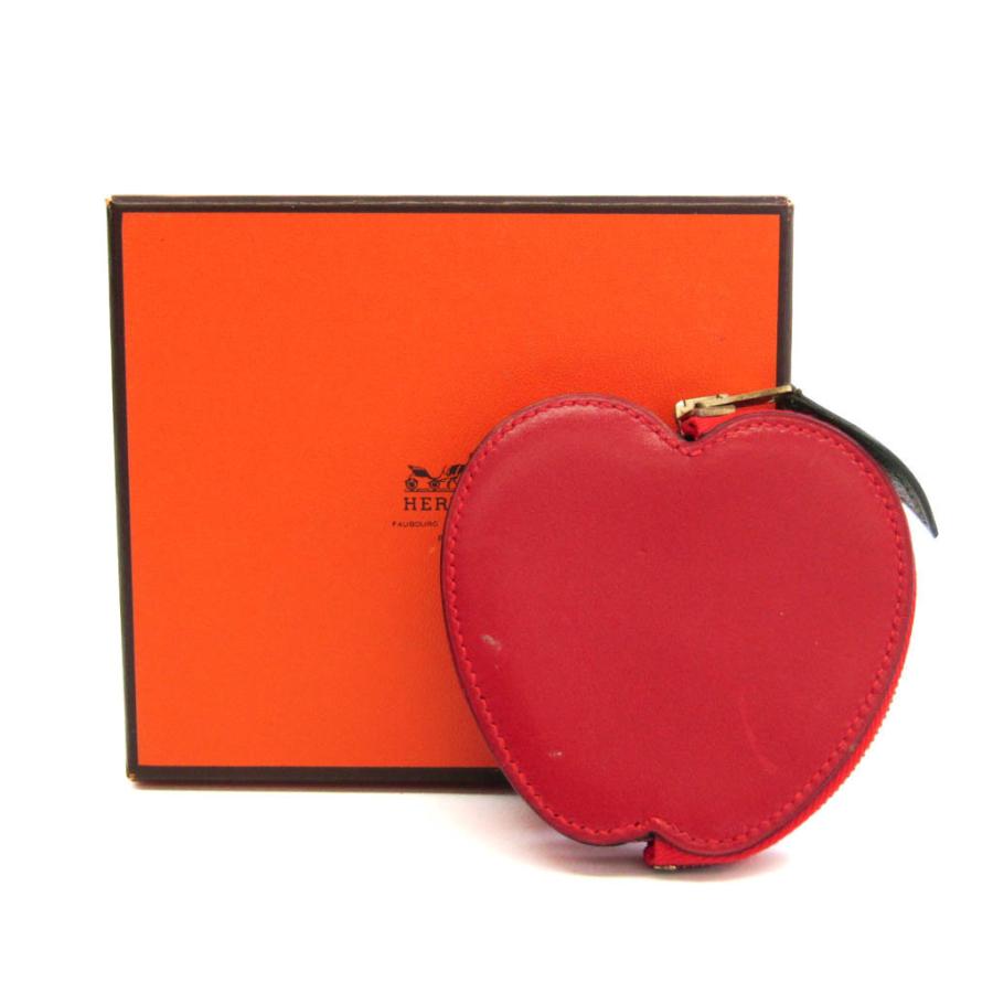 HERMES エルメス コインケース 小銭入れ リンゴ りんご アップル レザー