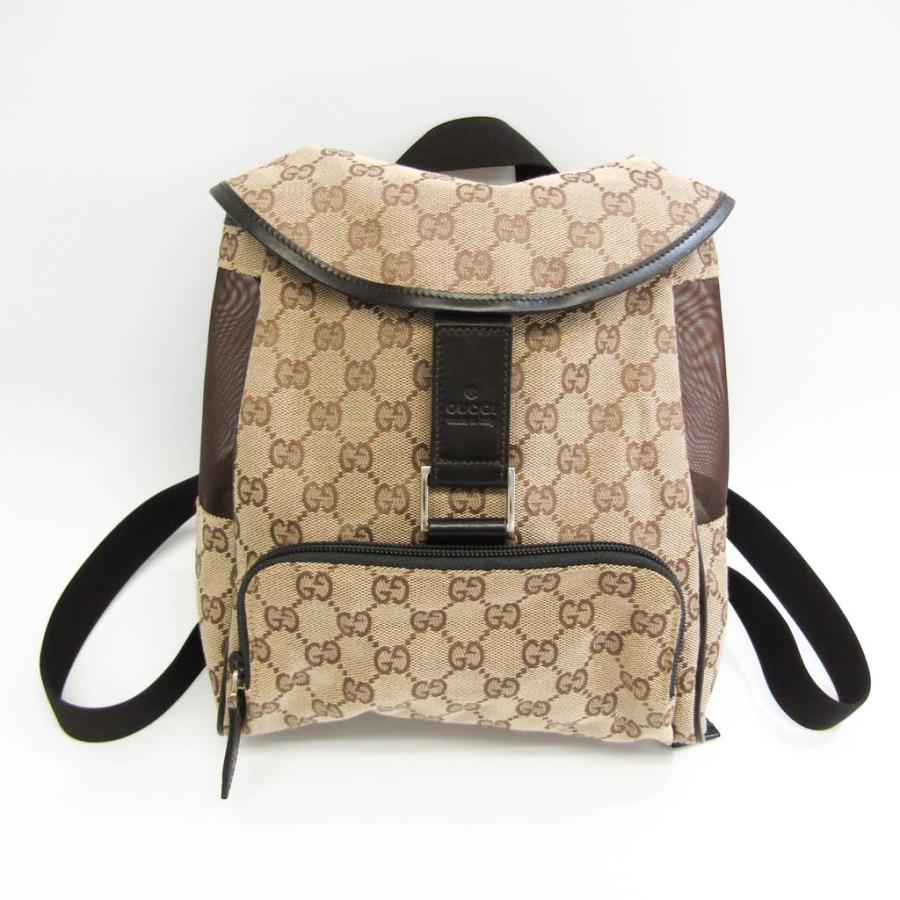 GUCCI グッチ GGキャンバス 019 0352 レディース レザー,キャンバス 