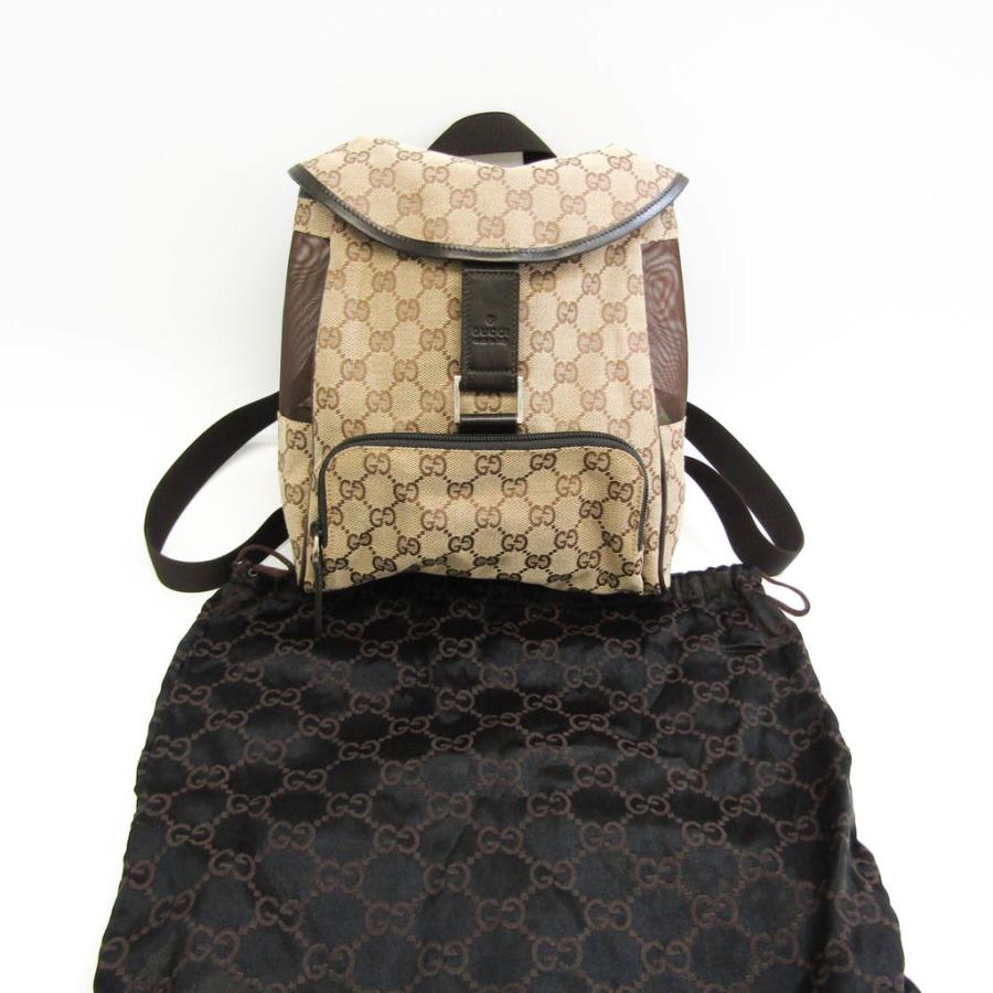 GUCCI グッチ GGキャンバス 019 0352 レディース レザー,キャンバス 