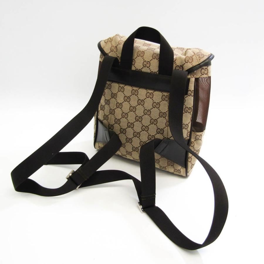 GUCCI グッチ GGキャンバス 019 0352 レディース レザー,キャンバス 
