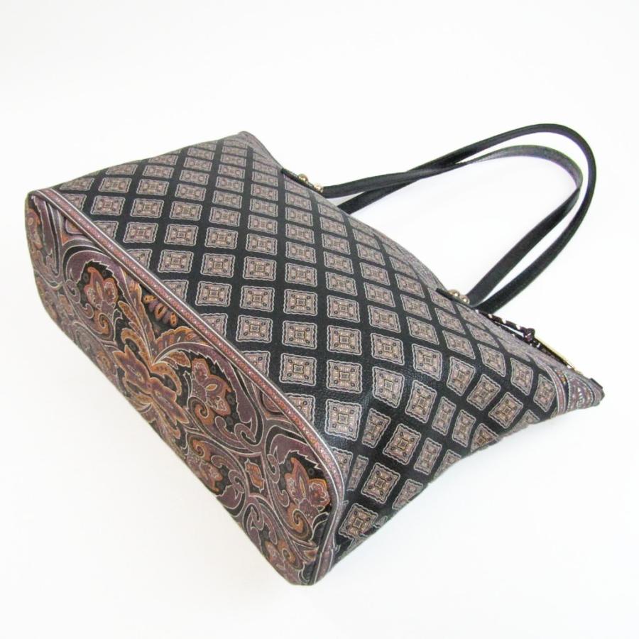 ETRO エトロ ペイズリー柄 1H978 2138 レディース レザー,PVC