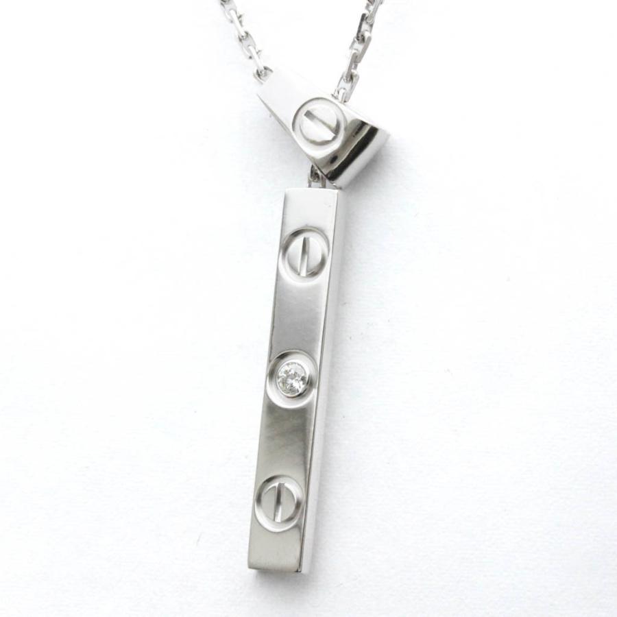 Cartier カルティエ ラブ K18ホワイトゴールド ダイヤモンド メンズ  