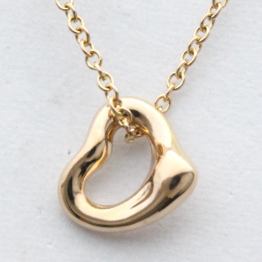 ティファニーオープンハートk18 pg ミニ