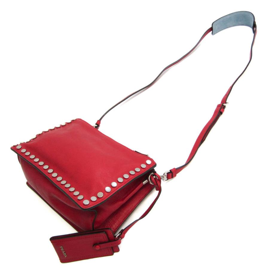 PRADA プラダ エティケット スタッズ 1BH077 レディース レザー