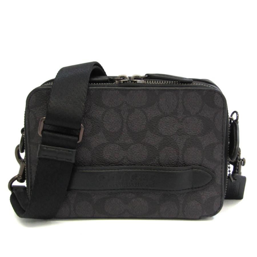 コーチ シグネチャー チャーター クロスボディ C2610 メンズ PVC  