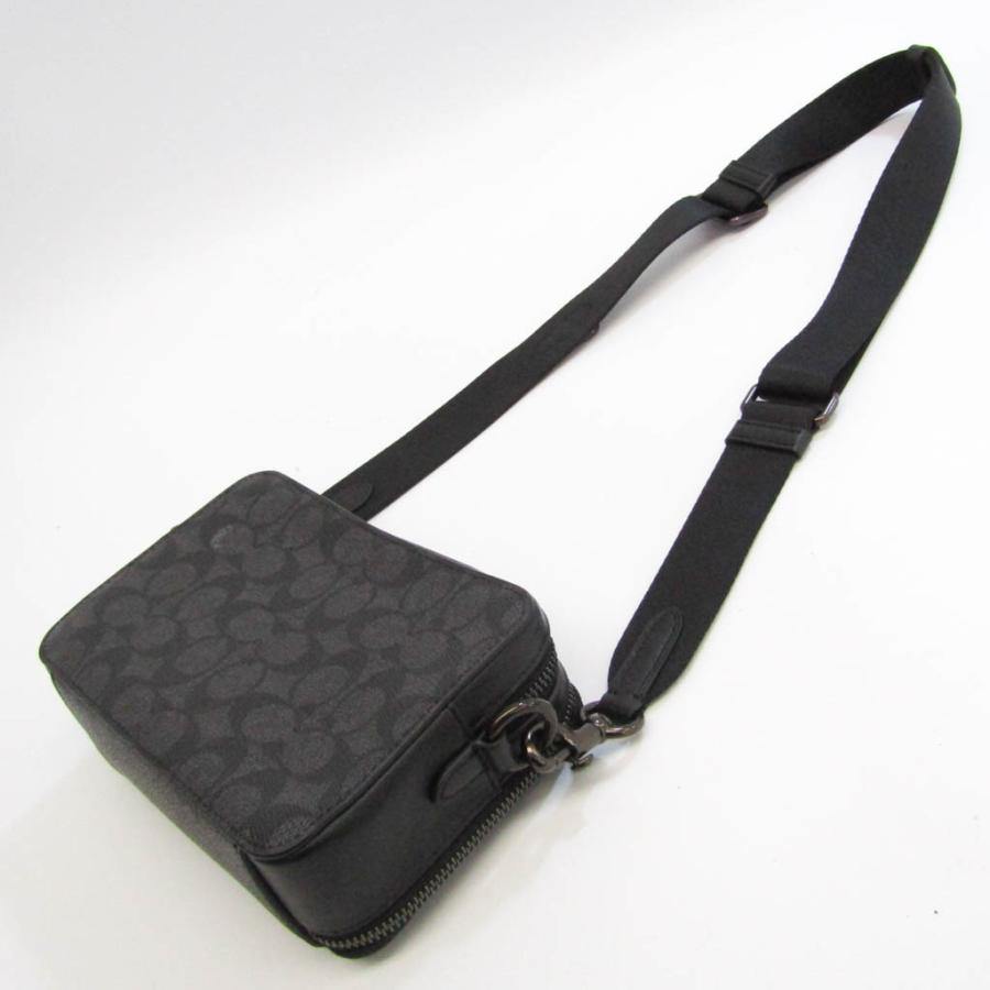 コーチ シグネチャー チャーター クロスボディ C2610 メンズ PVC  