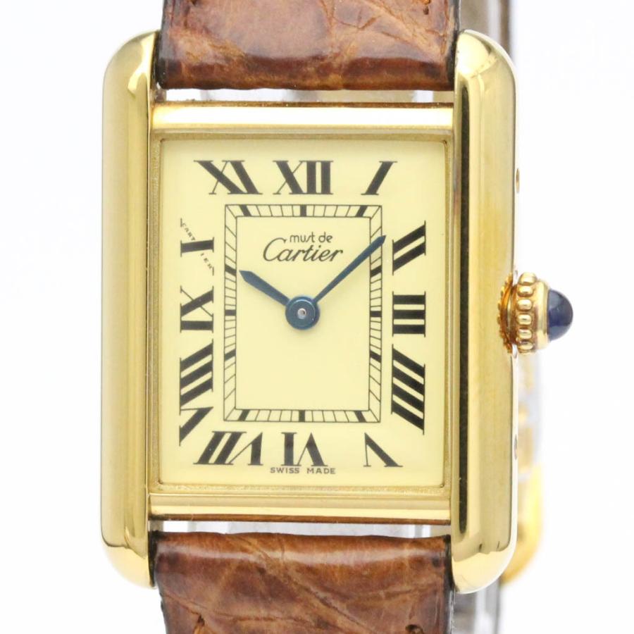 カルティエ (CARTIER) マストタンク ヴェルメイユ ゴールド カルティエ (CARTIER) マストタンク ヴェルメイユ ゴールド