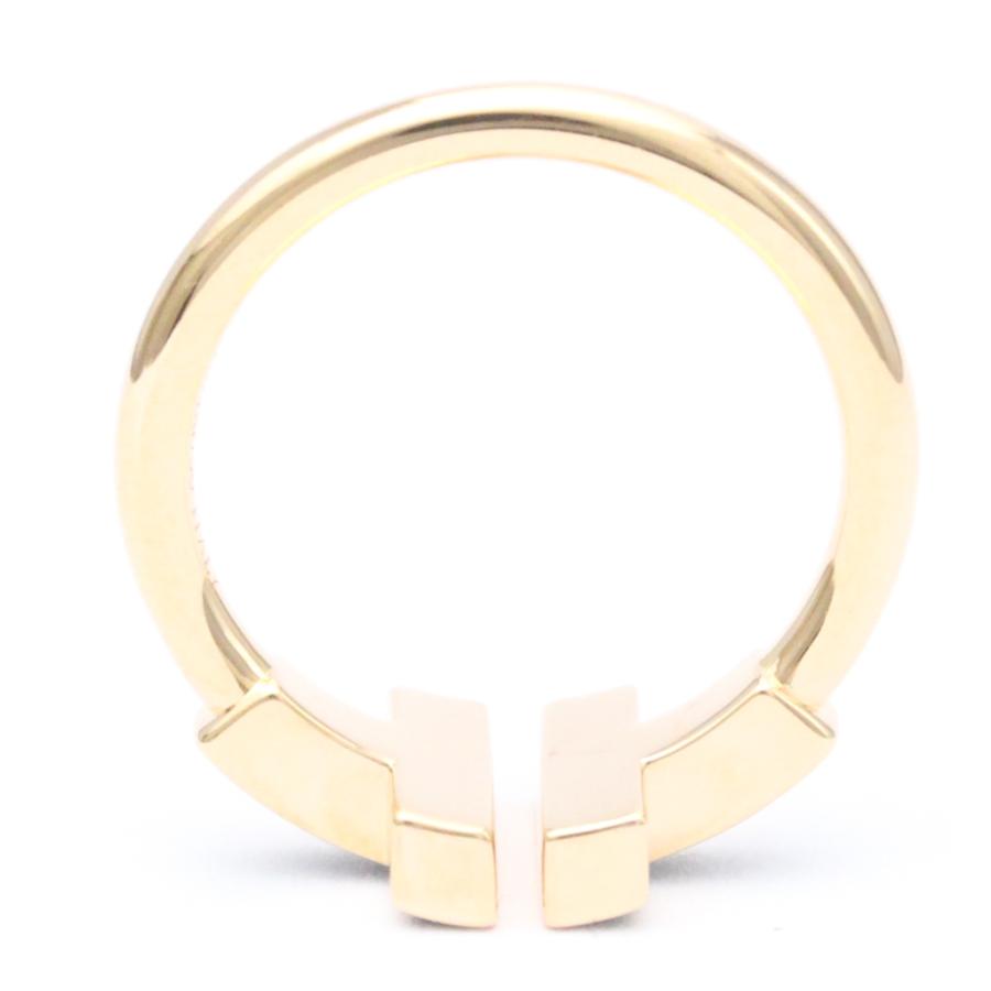 TIFFANY&Co. ティファニー T ワイヤー リング K18ピンクゴールド 