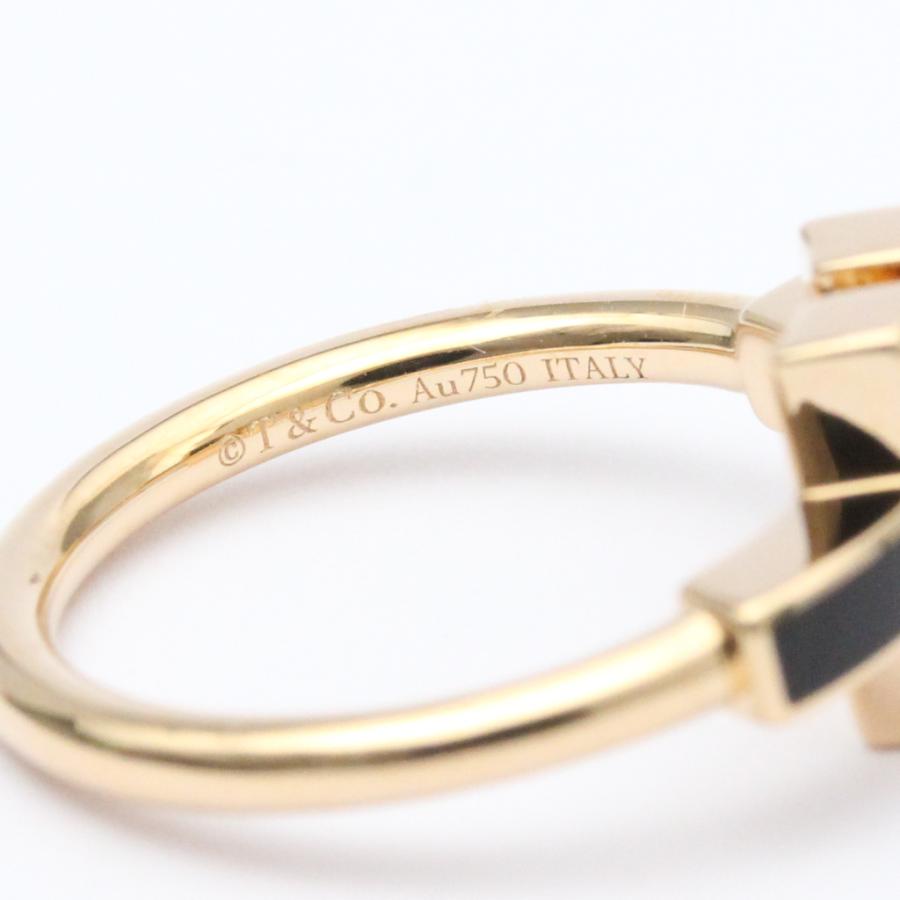 TIFFANY&Co. ティファニー T ワイヤー リング K18ピンクゴールド 