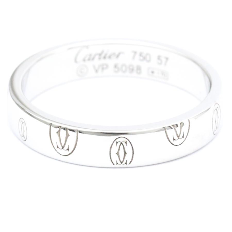 Cartier カルティエ ハッピーバースデー #57 17号 K18 ホワイト  