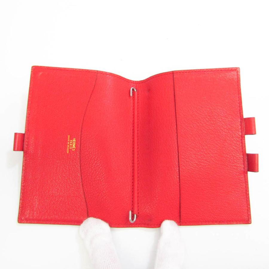 HERMES エルメス アジェンダ ポケットサイズ 手帳 ピンクレッド GM 
