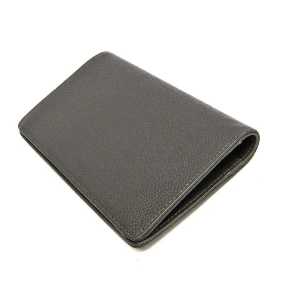 シャネル CHANEL 二つ折りミニ 財布 アイコンライン ココマーク シルバー CHANEL シャネル ココマーク A48651 レディース キャビアスキン