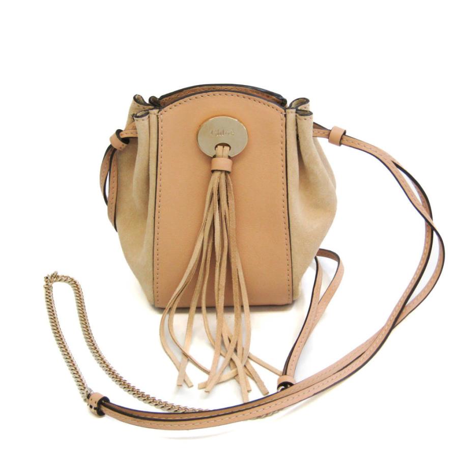 Chloe クロエ ミニ フリンジ レディース レザー,スエード ショルダー 