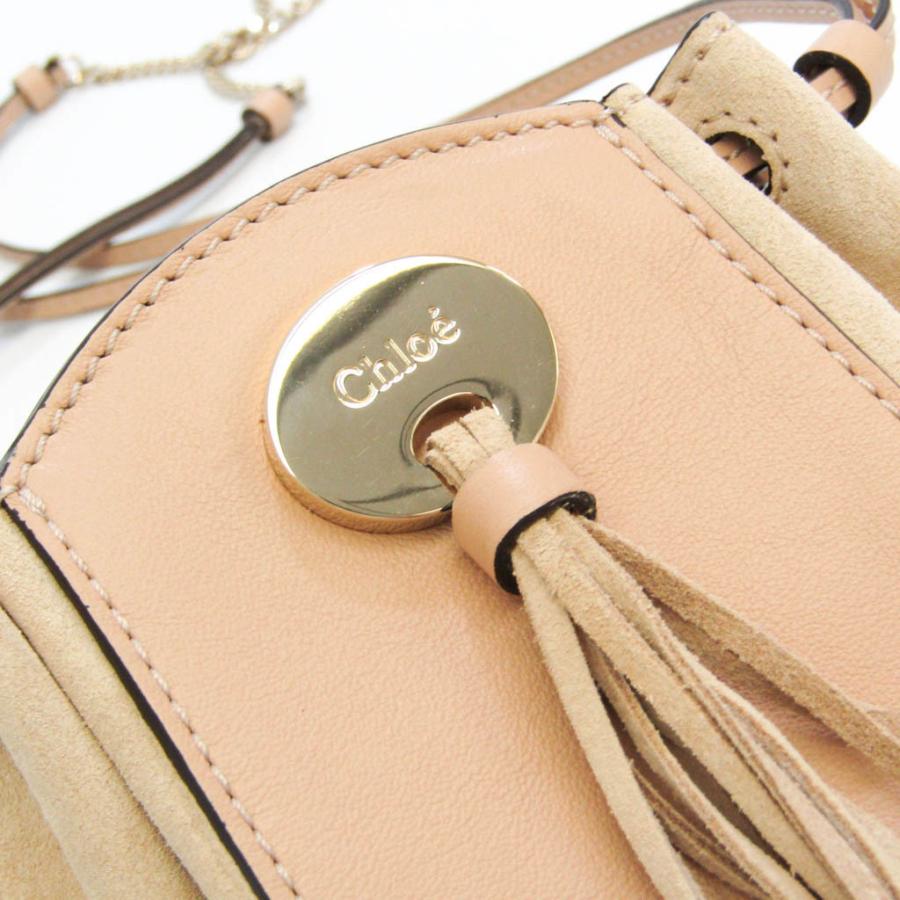 Chloe クロエ ミニ フリンジ レディース レザー,スエード ショルダー 