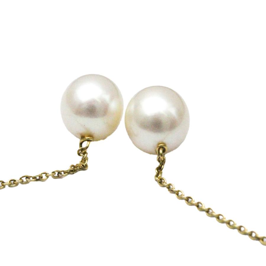 ティファニー 淡水パールピアス 